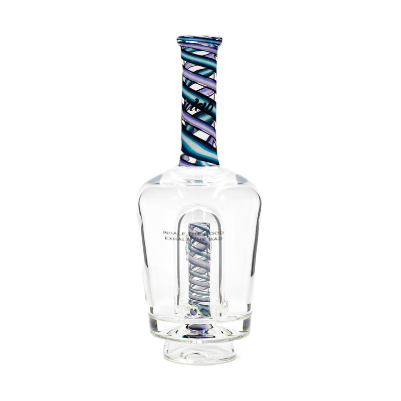 iDab Glass CARTA Top - Bottle Worked Neck and Stem
