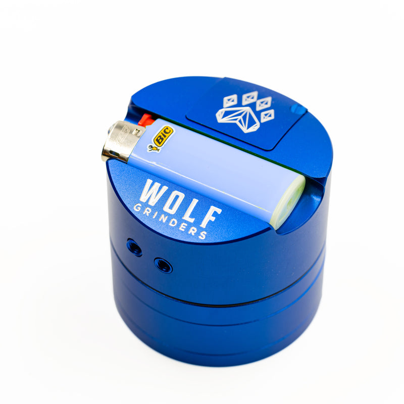 Wolf Grinder Combo Crusher 6-in-1 Tobacco Grinder Hand Pipe