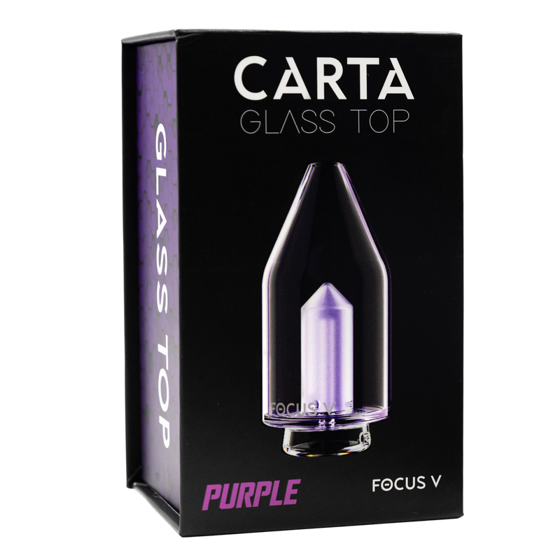 Focus V CARTA Glass Top - Purple