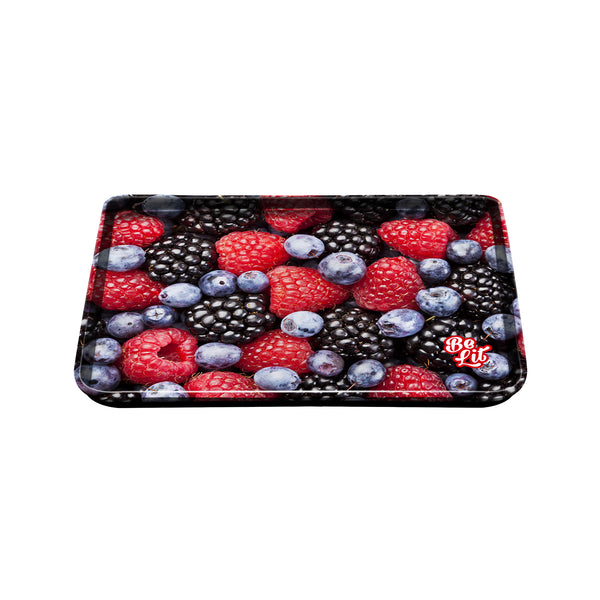 Be Lit Medium Rolling Tray, Mixed Berries