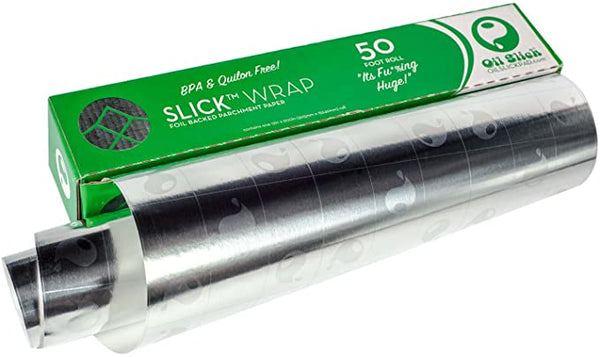 Oil Slick Foil-Backed Parchment Paper Roll - 12" x 600"