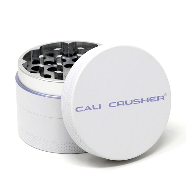 Cali Crusher® Powder Coated - 2.5" 4 Piece Matte Finish - Silver