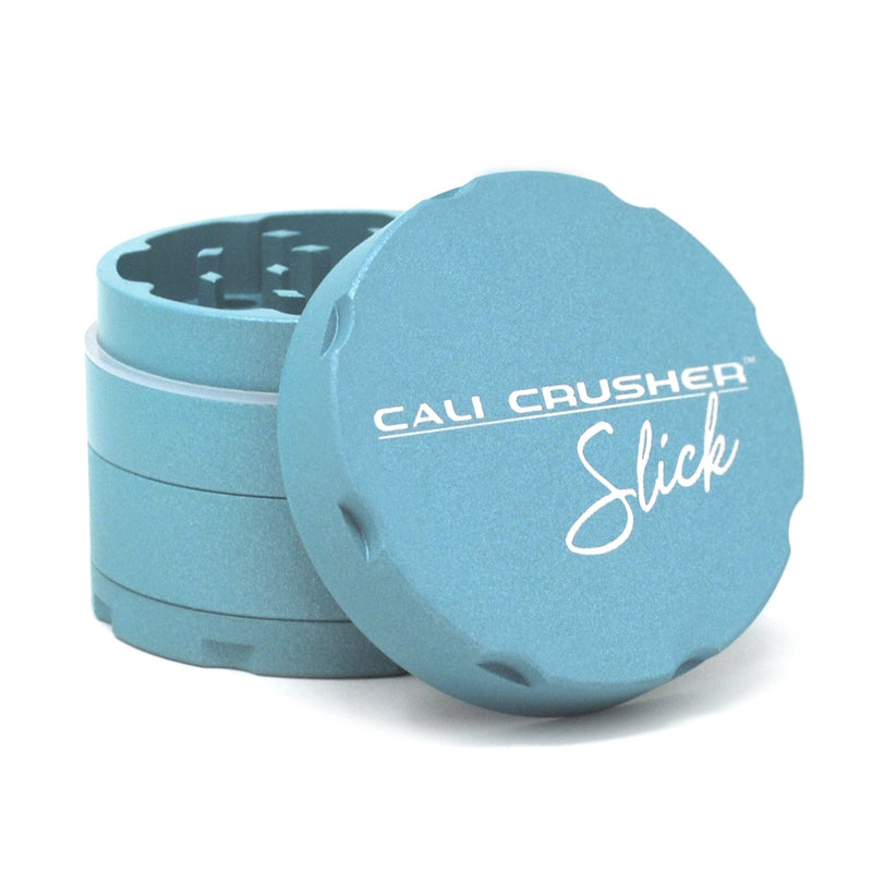 Cali Crusher® OG Slick - 2" 4 Piece Non Stick Hard Top - Teal
