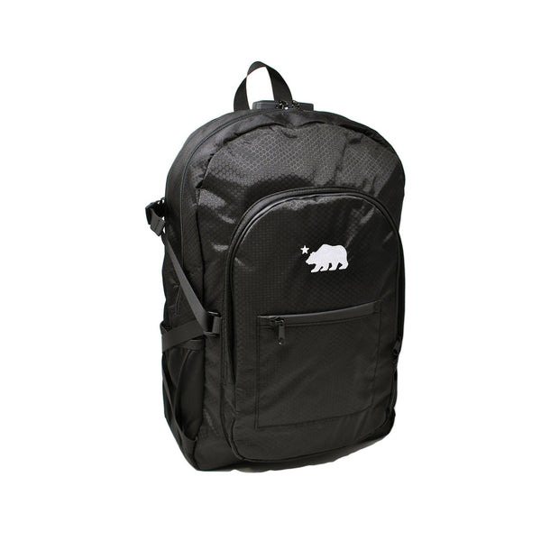 Cali Backpack® Standard - Black w/ White Logo