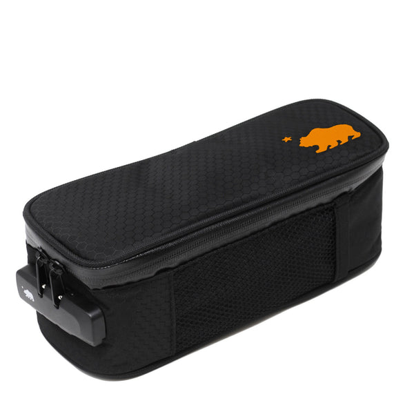 Cali Soft Case® Small - Black wt Orange Logo
