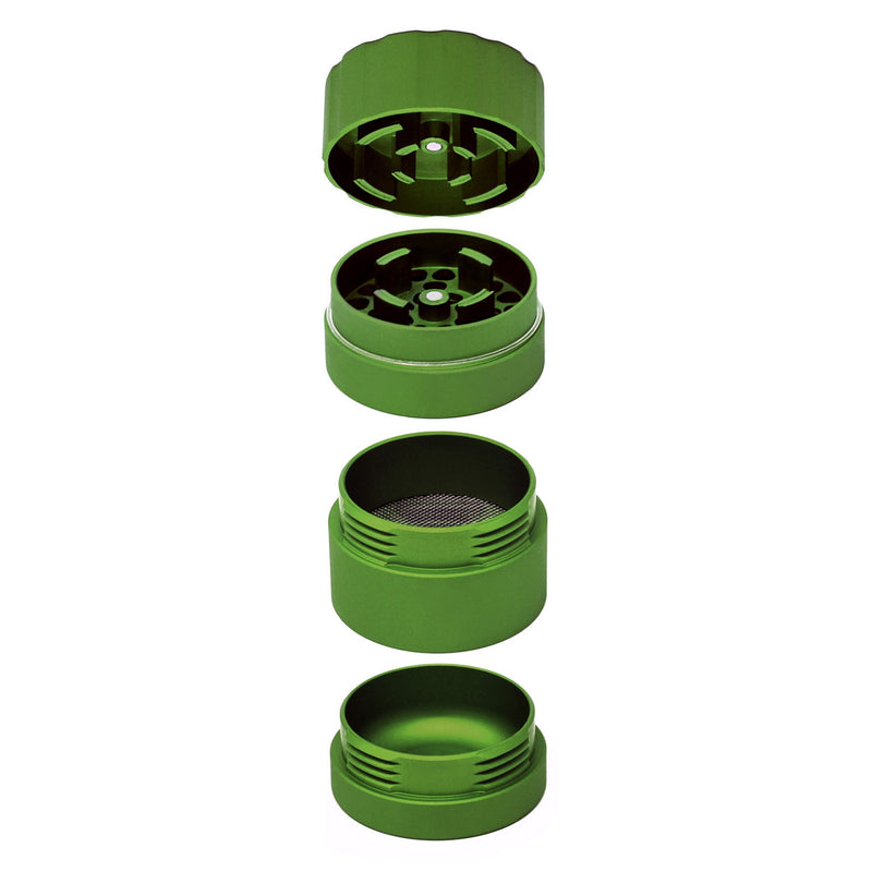 Cali Crusher® Homegrown® Pocket 1.85" 4 Piece Grinder - Green