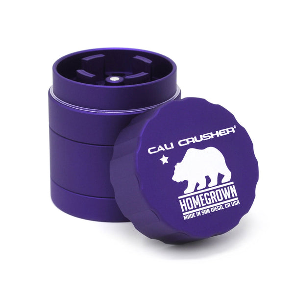 Cali Crusher® Homegrown® Pocket 1.85" 4 Piece Grinder - Purple