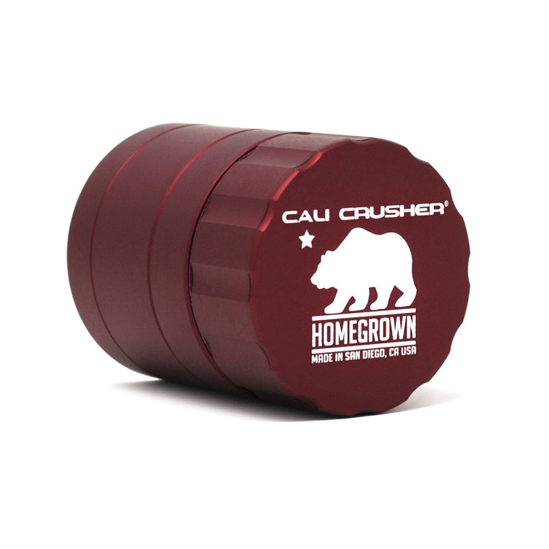 Cali Crusher® Homegrown® Pocket 1.85" 4 Piece Grinder - Red