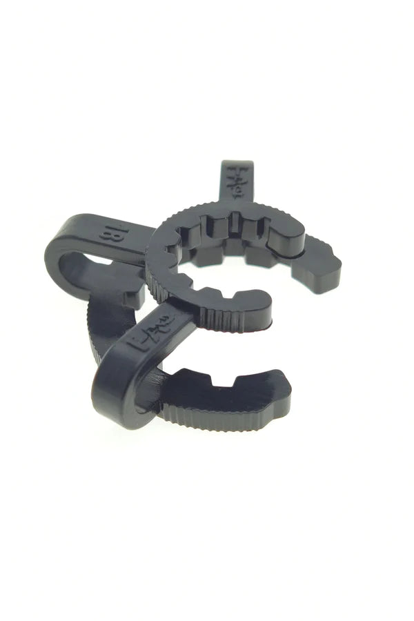 TAG - Keck Clip - Fits Super Thick Joint (18MM) Black .01