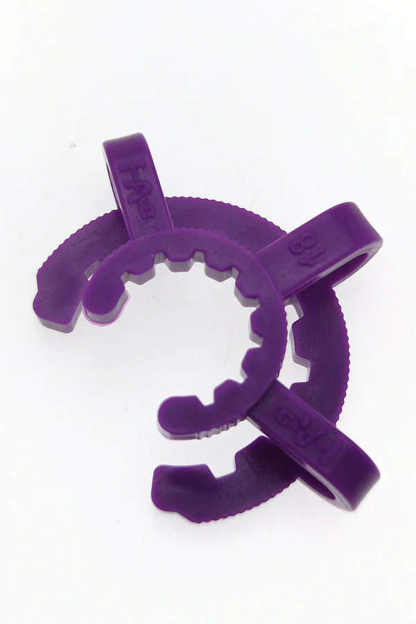 TAG - Keck Clip - Fits Super Thick Joint (18MM) Purple .01