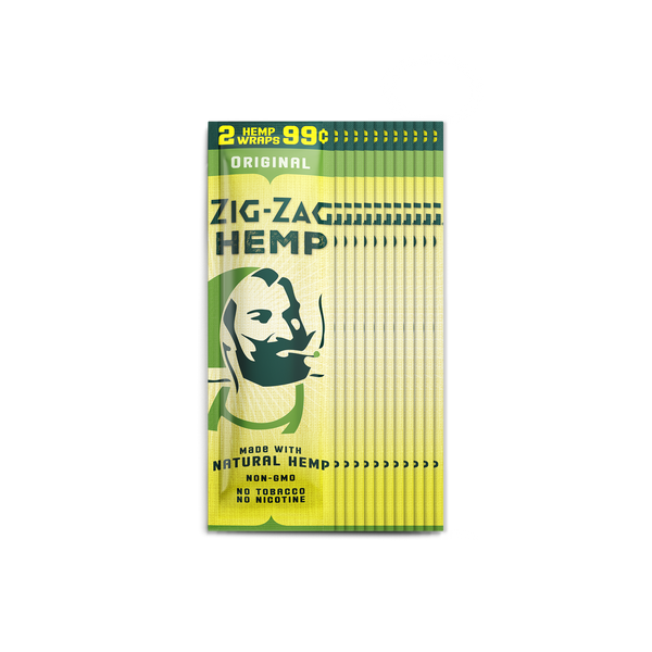 Zig Zag Rolling Papers - Karma Hemp Wraps - Original Box