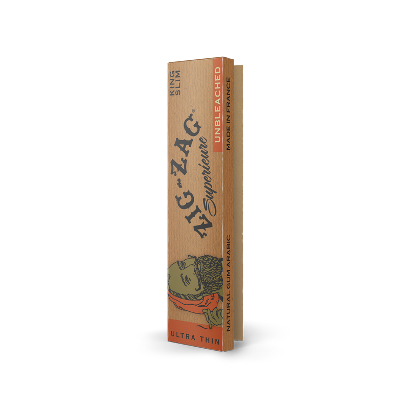 Zig Zag Rolling Papers - Unbleached King Slim Box