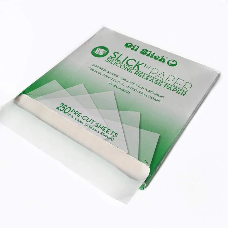 Slick Paper Silicone Release Sheets by Oil Slick (250 Sheets)
